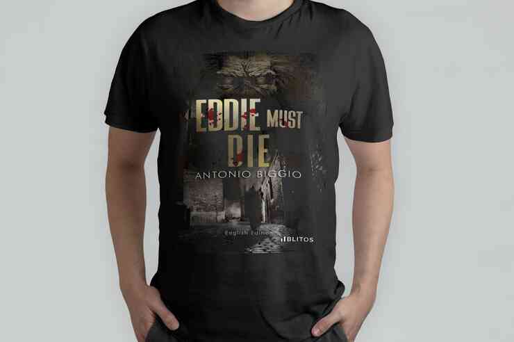 Black Tee "Eddie Must Die"