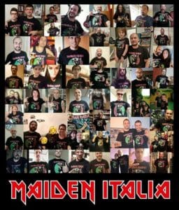 T-Shirt Ufficiale "Maiden Italia" - immagine 2