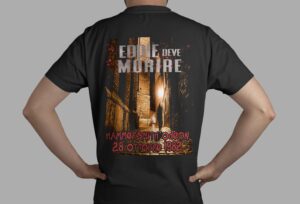 T-Shirt "Eddie deve Morire" Nera - immagine 2