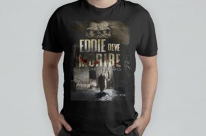 T-Shirt "Eddie deve Morire" Nera