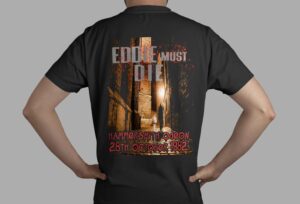Black Tee "Eddie Must Die" - Image 2