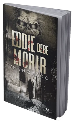 Eddie debe Morir (Edición en Español – EJEMPLAR AUTOGRAFIADO)